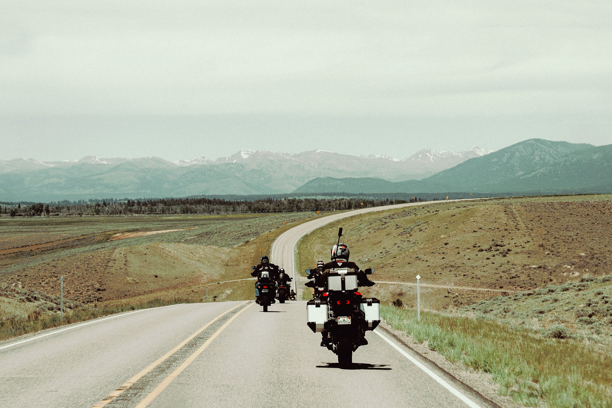 Riders on the open highway